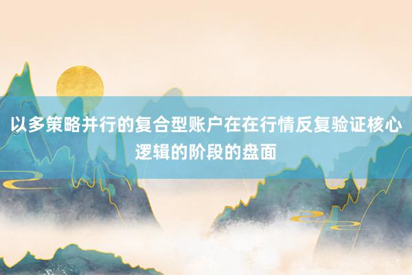 以多策略并行的复合型账户在在行情反复验证核心逻辑的阶段的盘面